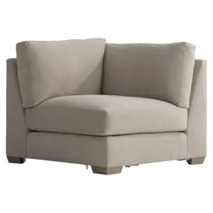 Plush Dawkins Fabric Corner Chair