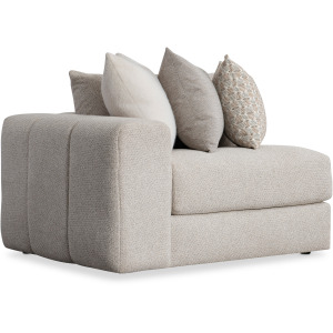 Vista Fabric Left Arm Chair