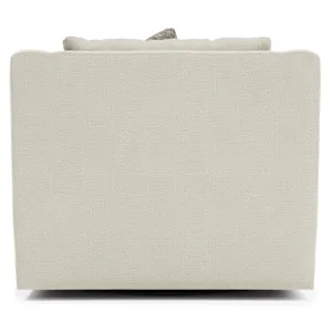Plush Gabi Fabric Swivel Chair