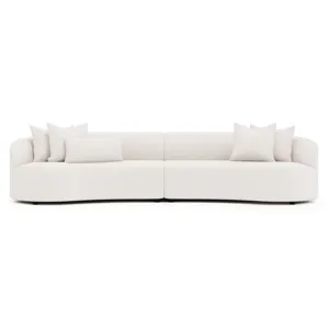 Plush Elle Fabric Sectional