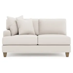 Bernhardt Solutions Mila Fabric Left Arm Loveseat