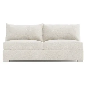 Helena Fabric Armless Loveseat