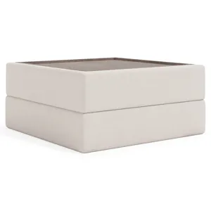 Vista Fabric Ottoman