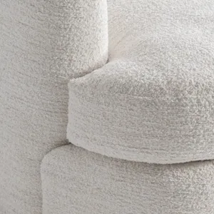 Plush Jules Fabric Swivel Chair