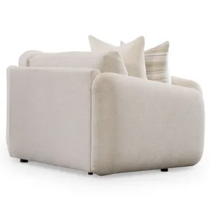 Plush Soleil Fabric Sectional