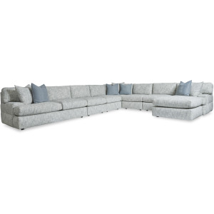 Plush Serena Fabric Sectional