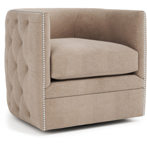 Palazzo Fabric Swivel Chair