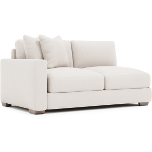 Dawkins Fabric Left Arm Loveseat