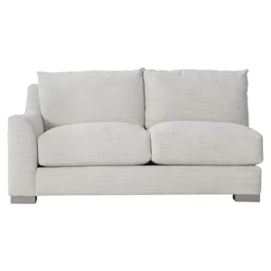 Plush Gabi Fabric Left Arm Loveseat