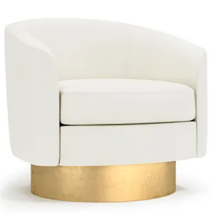 Camino Leather Swivel Chair