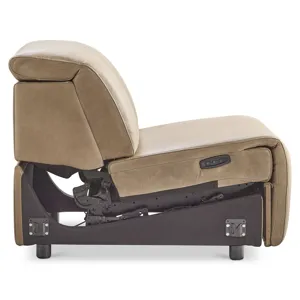 Alta Leather Armless Power Motion Chair