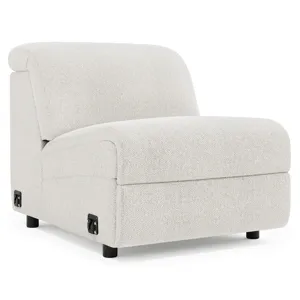 Massimo Fabric Armless Chair
