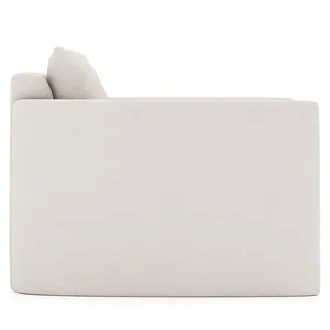 Plush Rory Fabric Swivel Chair