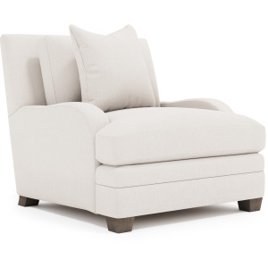 Plush Rollins Fabric Chair