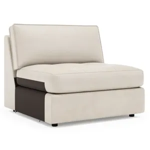 Nest Leather Armless Chair