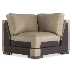Lars Leather Corner Chair