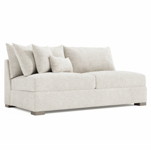 Helena Fabric Armless Loveseat
