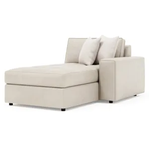 Nest Leather Right Arm Chaise
