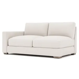 Dawkins Fabric Left Arm Loveseat