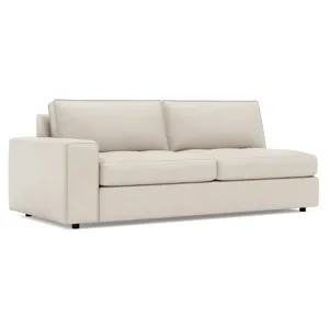 Nest Leather Left Arm Loveseat