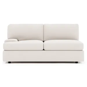 Serena Fabric Left Arm Loveseat