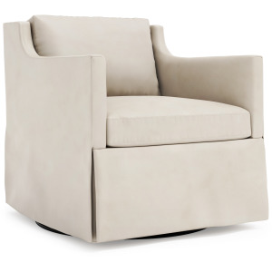 Delaney Leather Swivel Chair