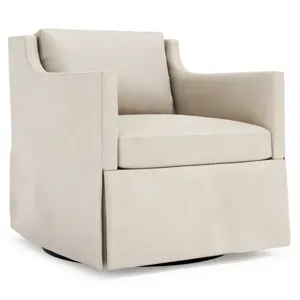 Delaney Leather Swivel Chair