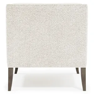 Romney Leather-Fabric Chair
