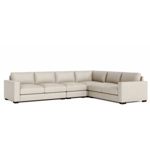 Dawkins Leather Sectional