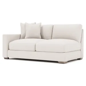 Dawkins Fabric Left Arm Loveseat