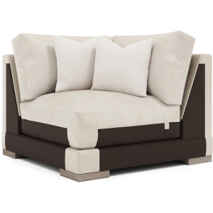 Lars Leather Corner Chair