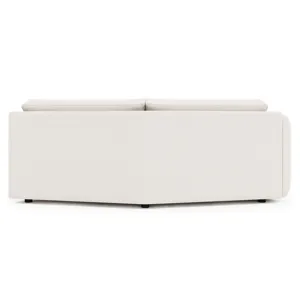 Soleil Fabric Left Arm Loveseat