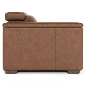 Lioni Leather Left Arm Power Motion Chair