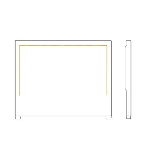 Upholstered Bed Program Morgan Fabric Headboard