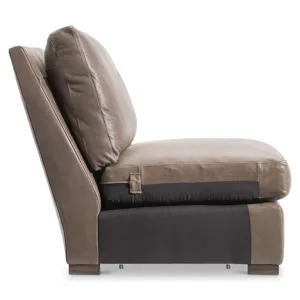 Keirnan Leather Armless Chair