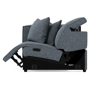 Bliss Fabric Left Arm Power Motion Chair