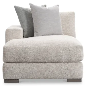 Drew Fabric Left Arm Chaise