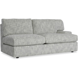 Plush Serena Fabric Right Arm Loveseat