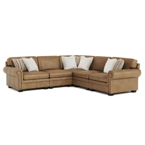 Grandview Leather Armless Chair