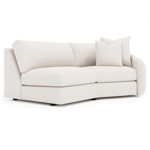 Soleil Fabric Right Arm Loveseat