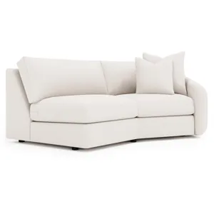 Soleil Fabric Right Arm Loveseat
