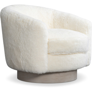 Camino Shearling Swivel Chair