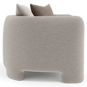 Plush Rowan Fabric Chair
