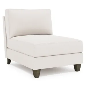 Bernhardt Solutions Mila Fabric Armless Chair