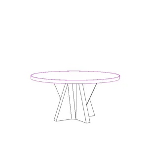 Stratum Dining Table Base
