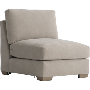 Plush Dawkins Fabric Armless Chair
