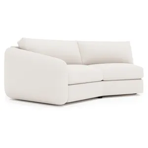 Soleil Fabric Left Arm Loveseat