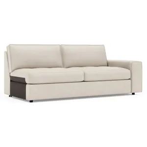 Nest Leather Right Arm Loveseat