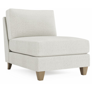 Mila Fabric Armless Chair