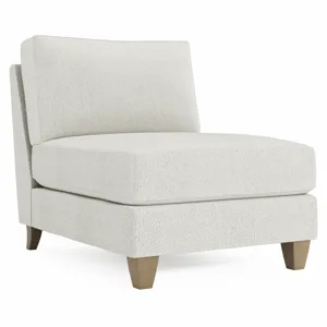 Mila Fabric Armless Chair